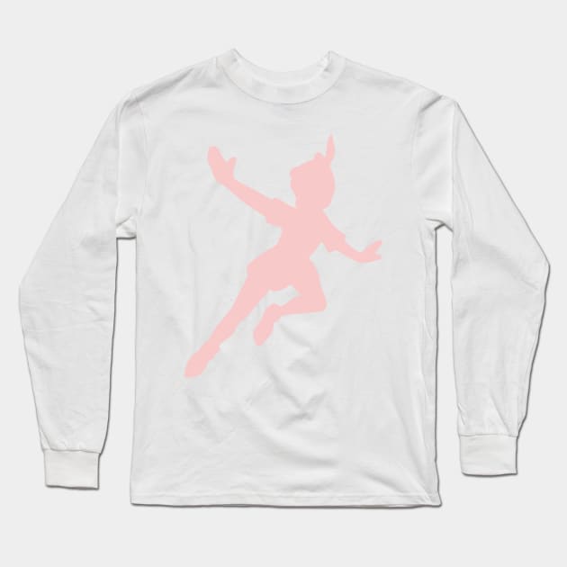 Pan Millennial Pink Long Sleeve T-Shirt by FandomTrading